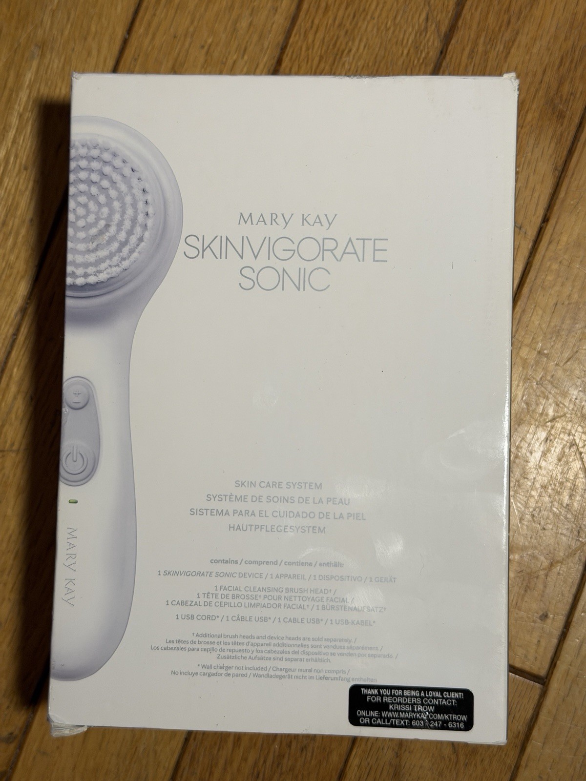 Mary Kay Skinvigorate Sonic Skin Care System New In Box NEW!