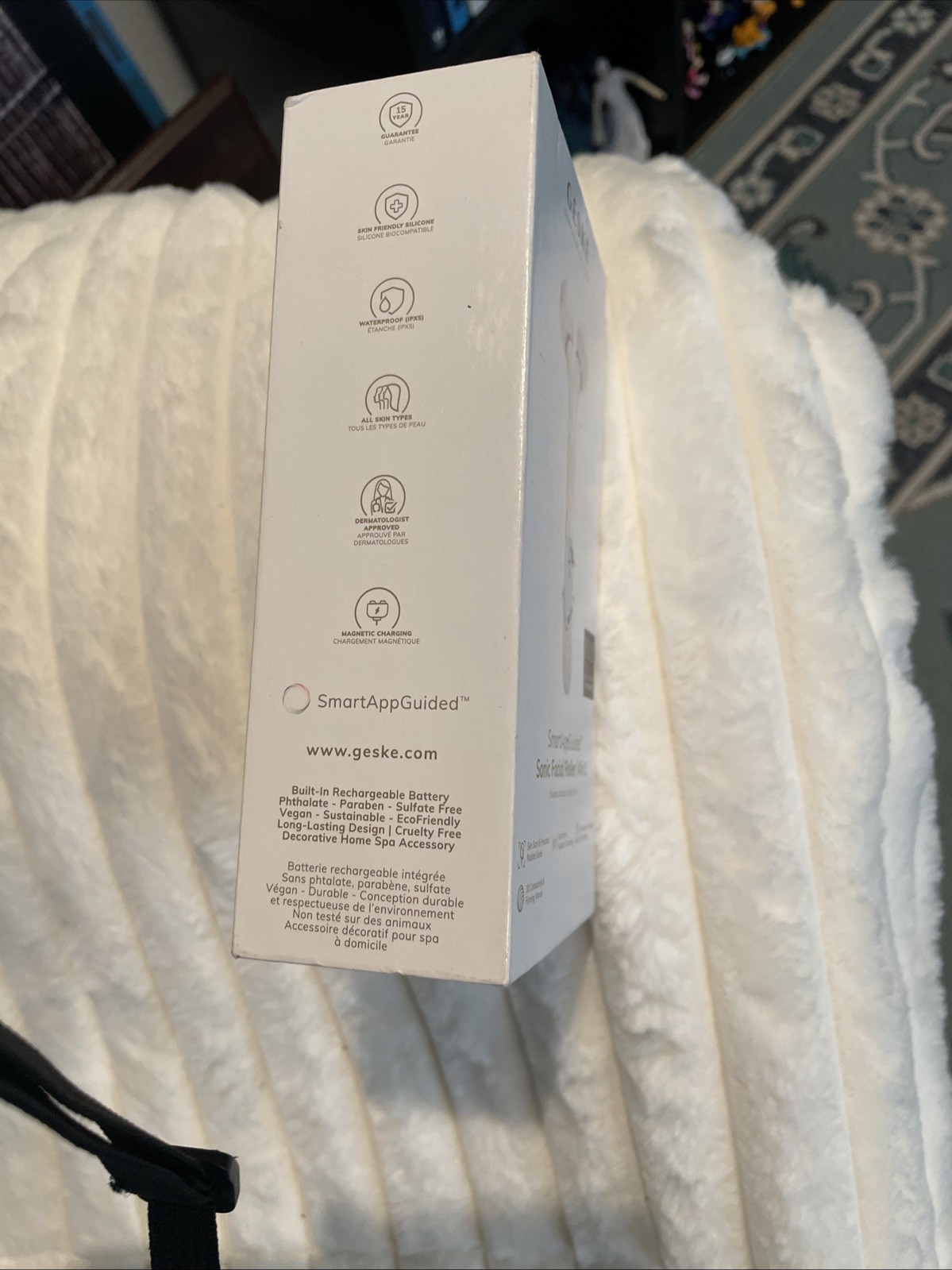 GESKE Sonic Facial Roller 4 in 1| Derma Roller | Facial Dermasmooth Stimulator