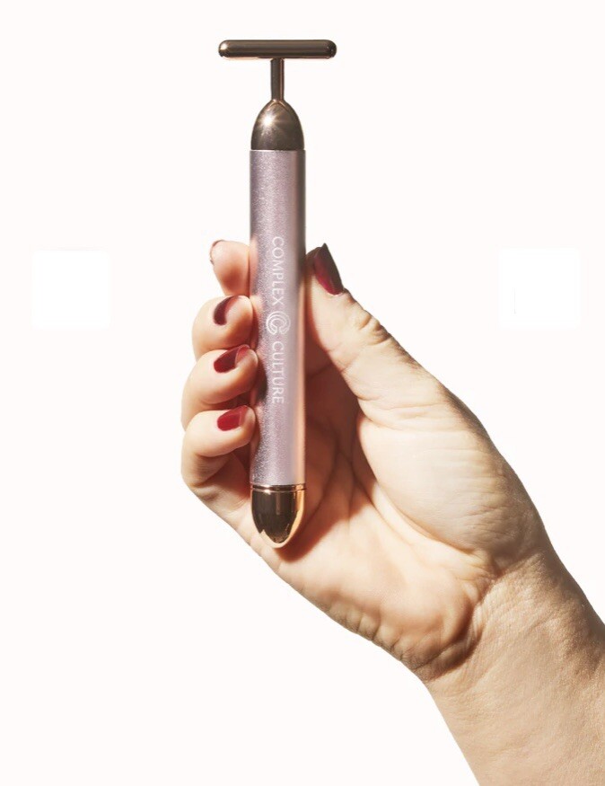 Complex Culture Sonic T-bar Facial Massager NIB