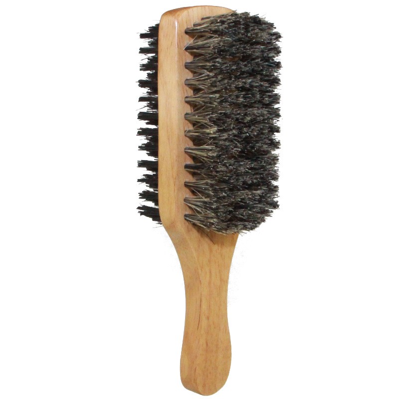 style: Medium – Men’s Beard Brush Double-sided Facial Hair Brush Shaving Com