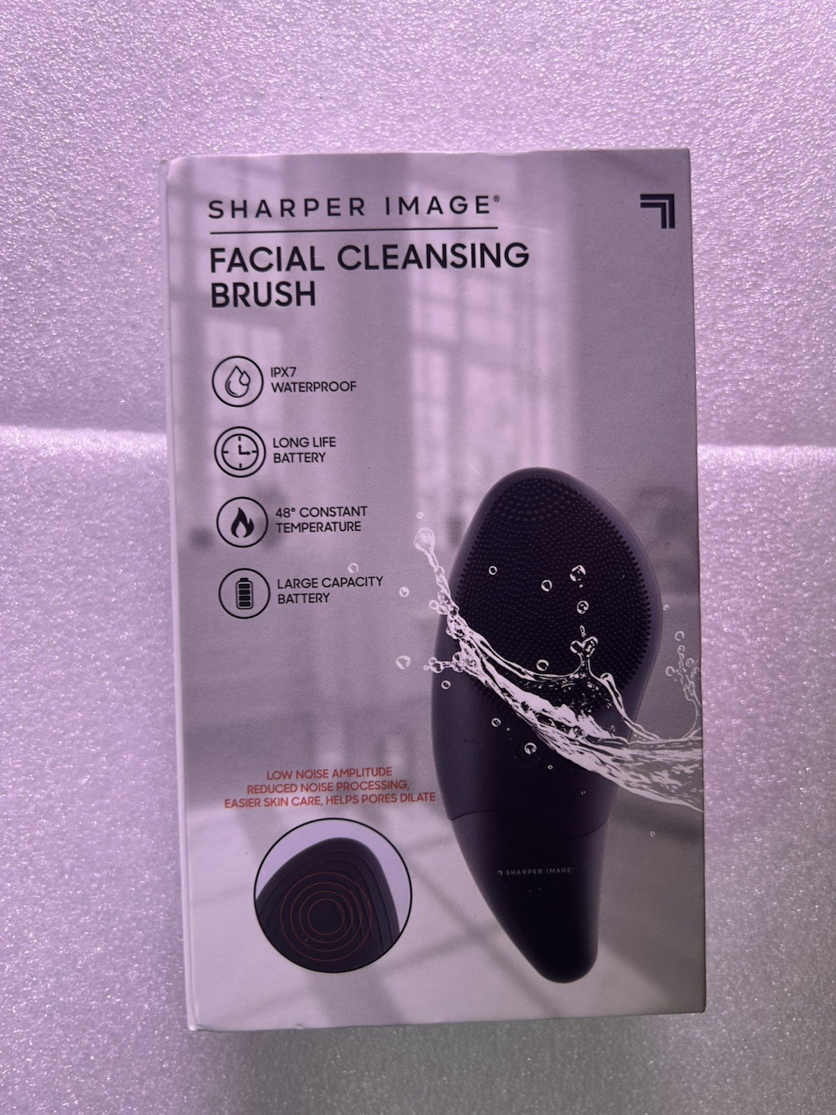 Sharper image facial cleaning brush for men NWT/NEW Sharper Image