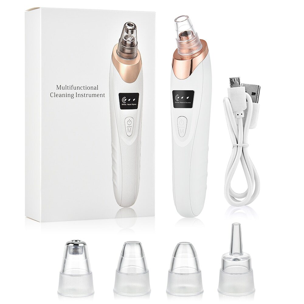 Blackhead Remover Vacuum Acne Pimple Black Spot Suction Electric Facial Pore Cle