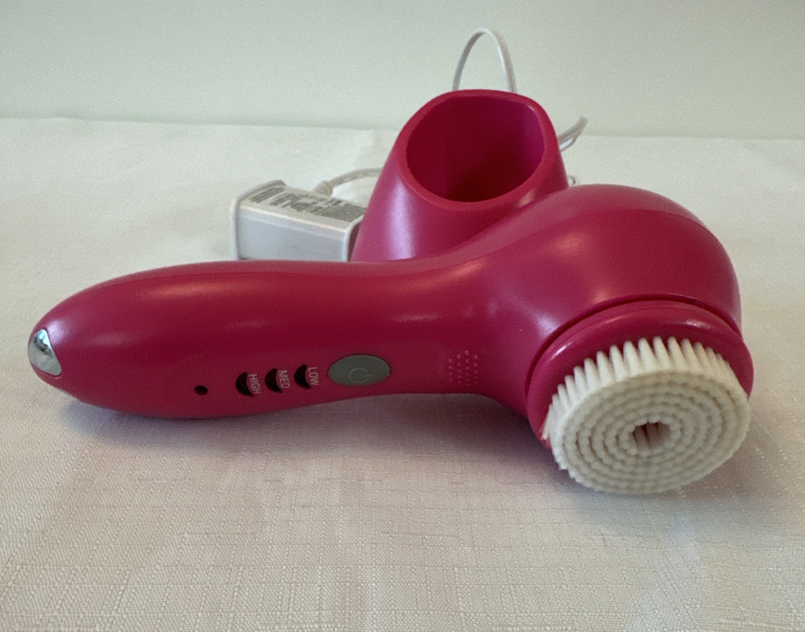 Conair True Glow Sonic Skincare Solution Pink Facial Brush