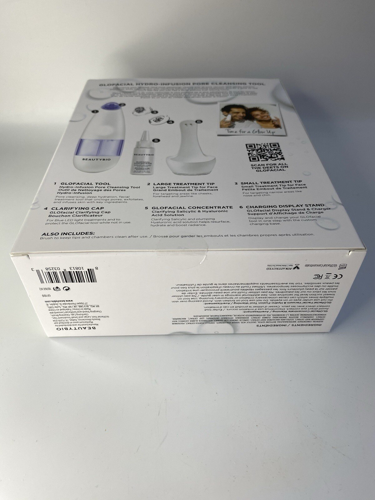 BeautyBio GLOfacial Pore Cleansing + Blue LED Tool – Retails $199 – NEW & SEALED