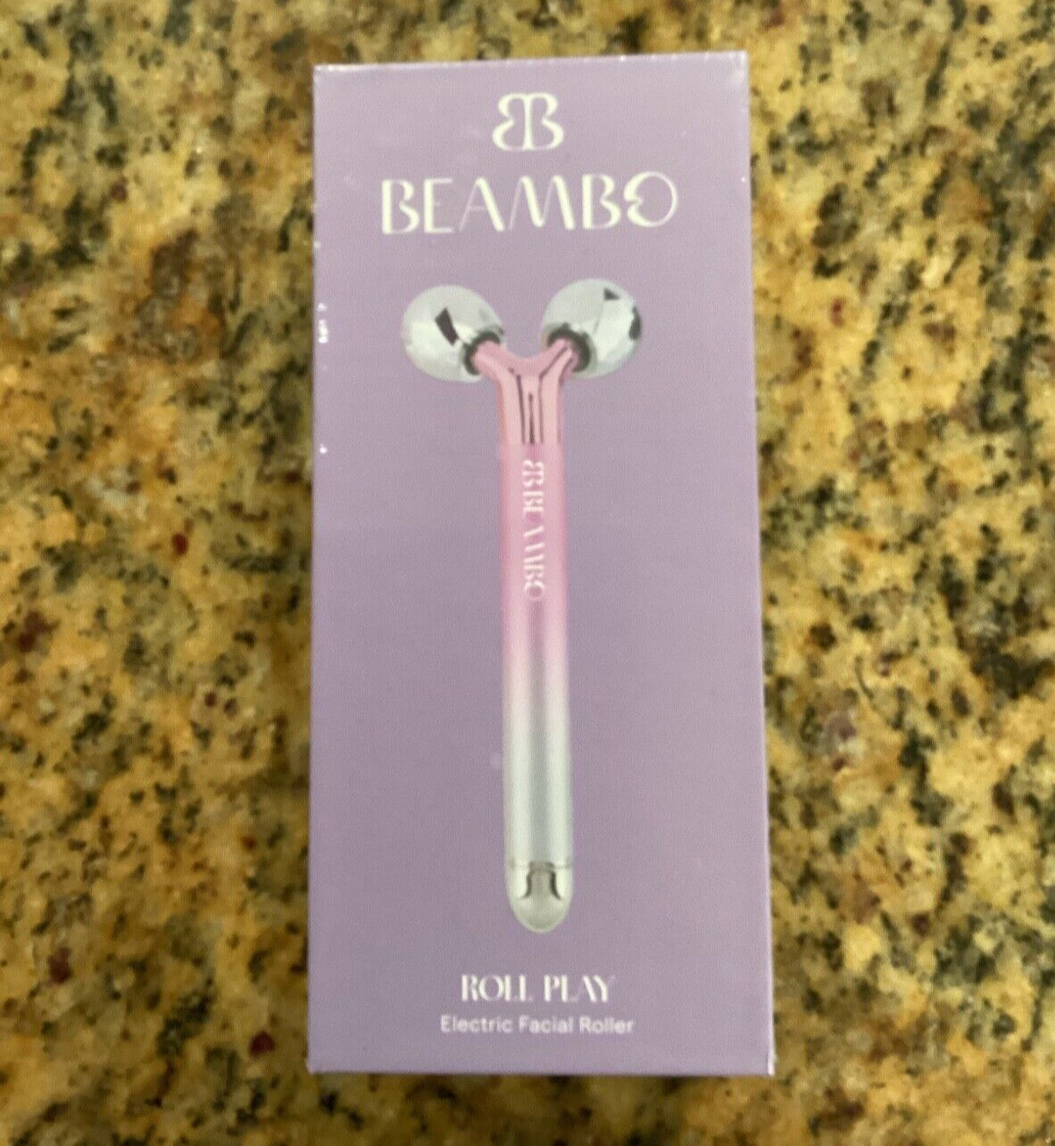 Beauty NEW “Beambo” Roll Play Electric Facial Roller. New in Box