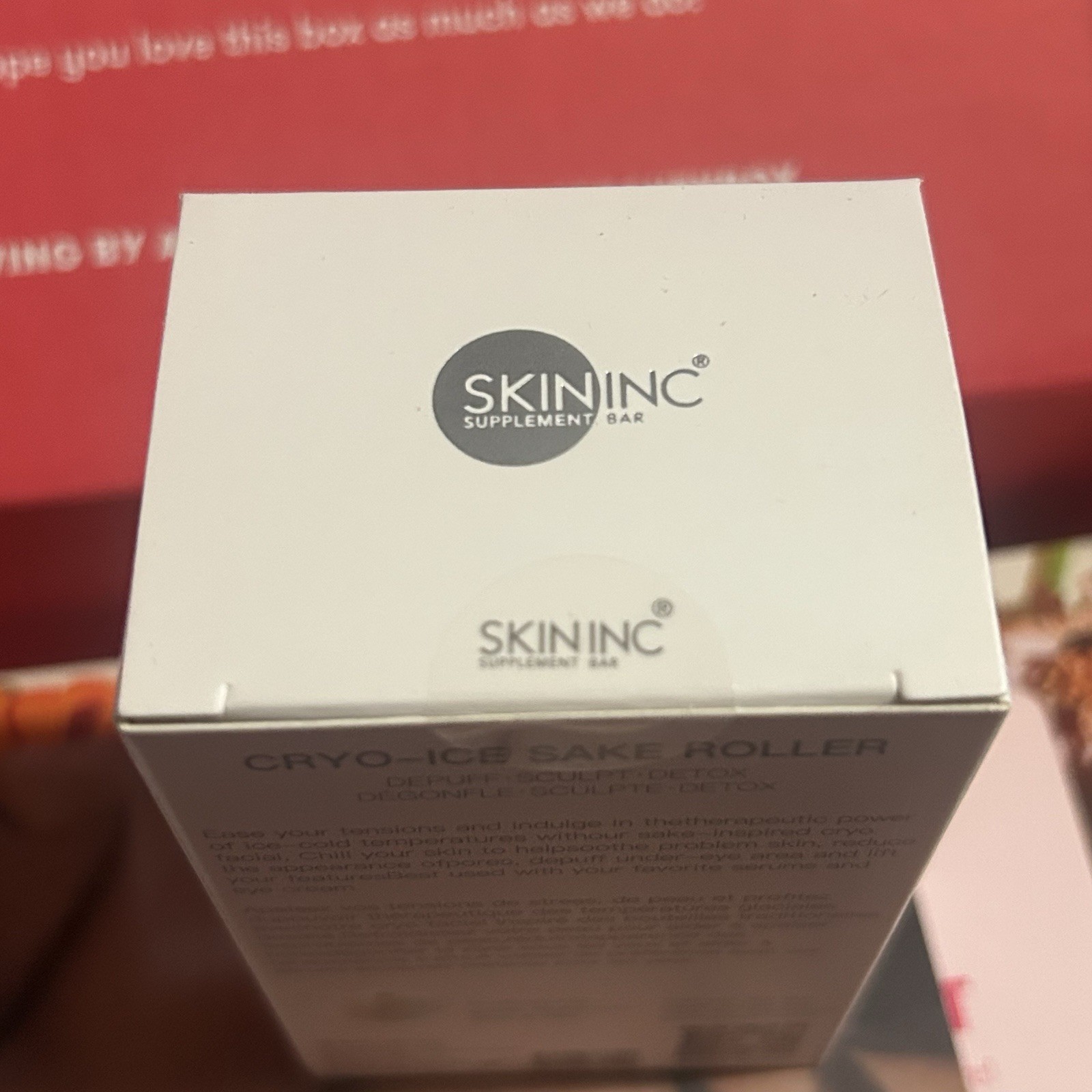 Skin Inc Cryo-Ice Sake Roller Sealed NIB