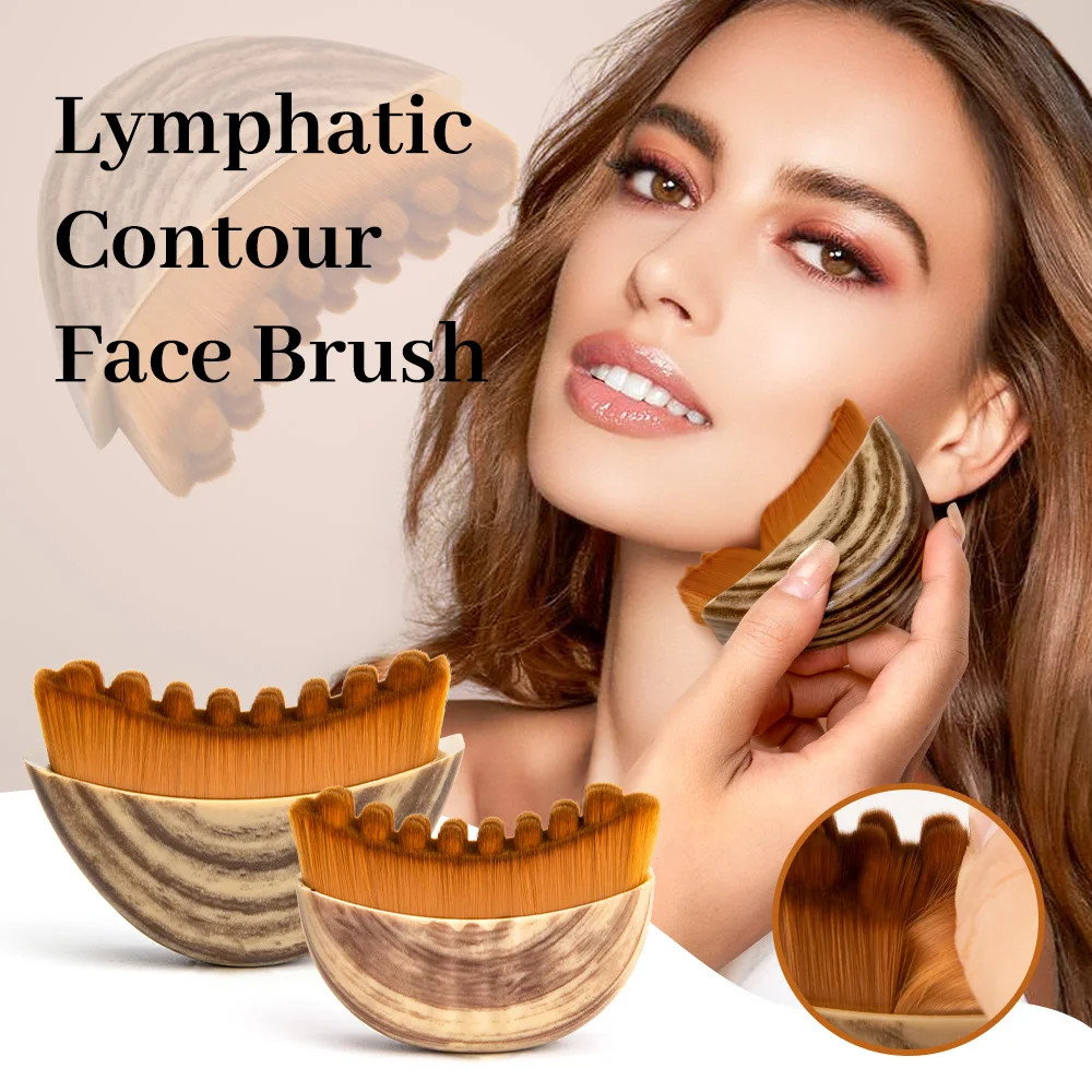 Portable Lymphatic Face Brush Facial Sculpting Massage Beauty Tool