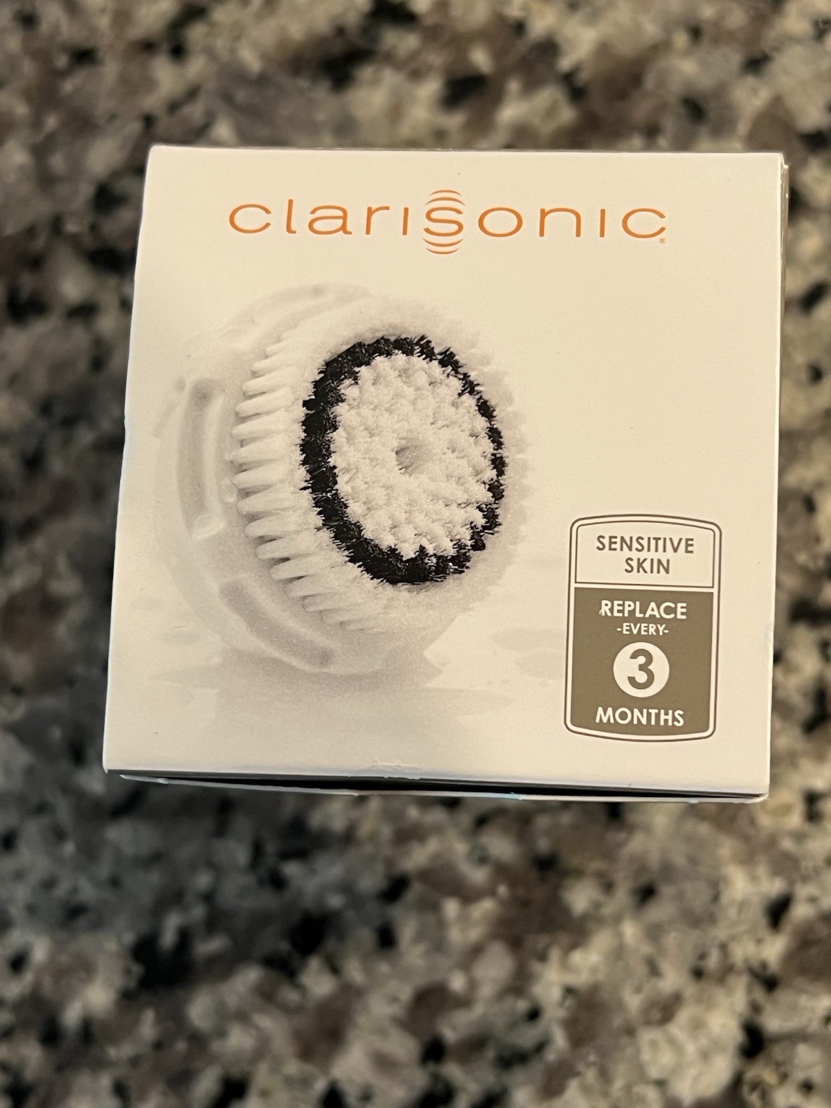 2 Pack Clairsonic Replacement Brush Heads NORMAL Skin Replace Every 3 Months New