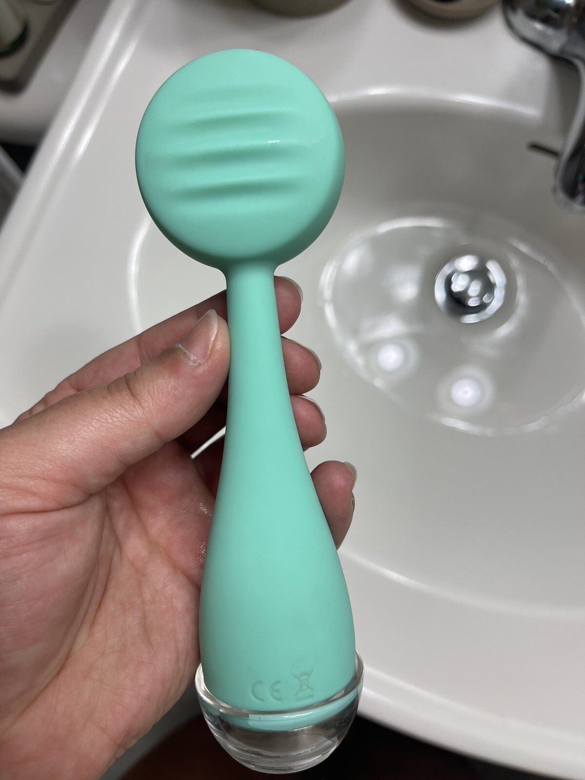 PMD Clean Beauty Smart Facial Cleansing Device Teal Silicone – 4001TEA