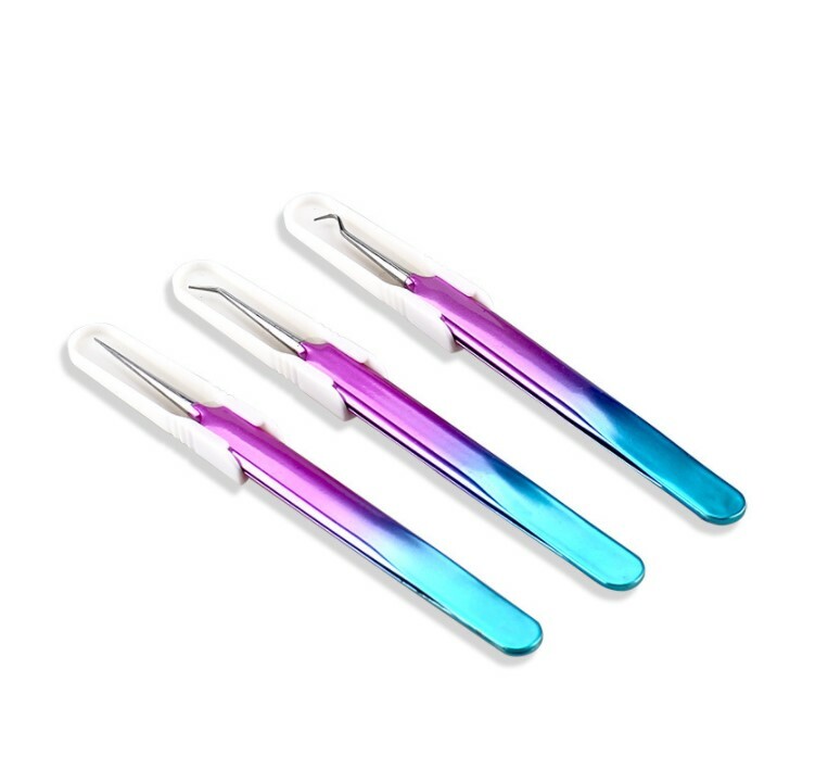 Stainless Steel Blackhead Acne Blemish Pimple Extractor Remover Needles 3 shapes