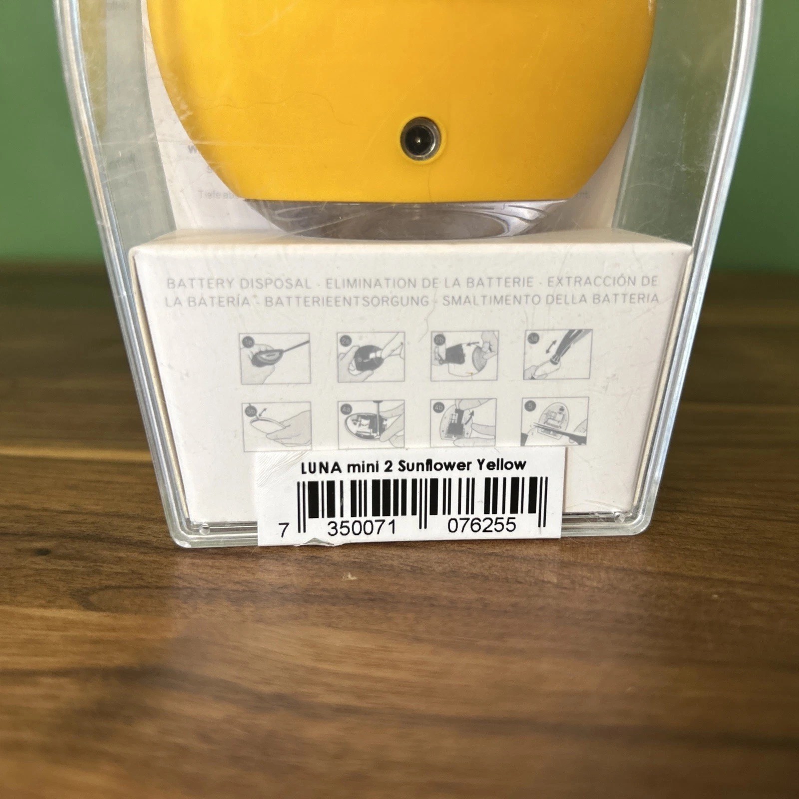 Foreo Luna Mini 2 Sunflower Yellow Sonic Facial Cleansing Device New In Open Box
