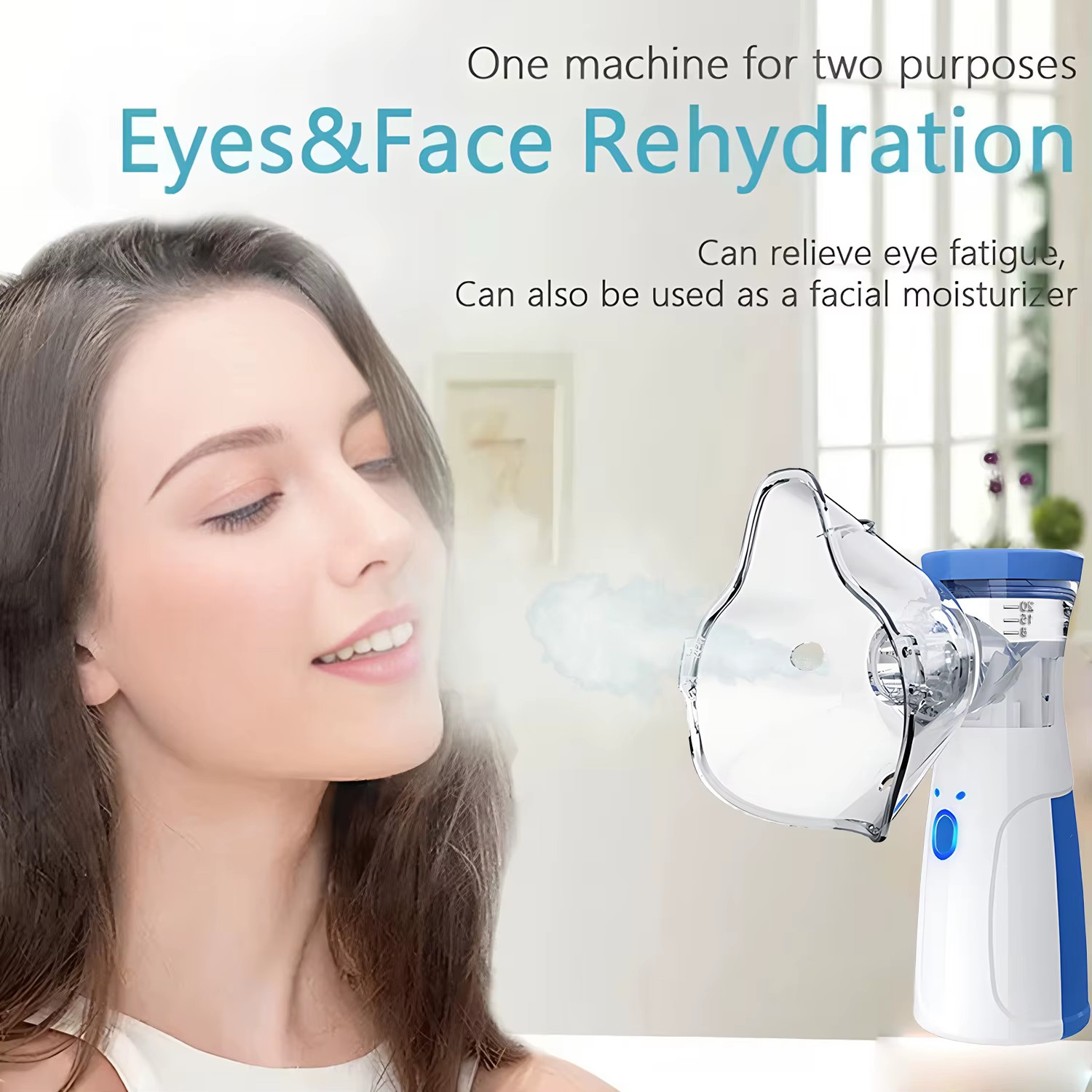 Nano Facial Steamer USB Humidifier for Hydrating Skin Care and Beauty