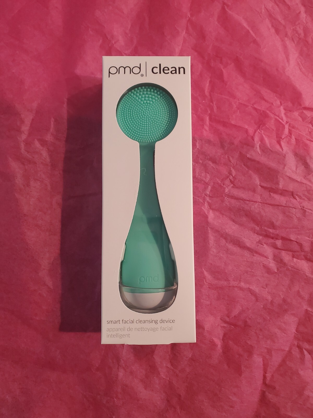 NEW PMD Clean Smart Facial Cleansing Device with Silicone Brush & Anti-Aging…