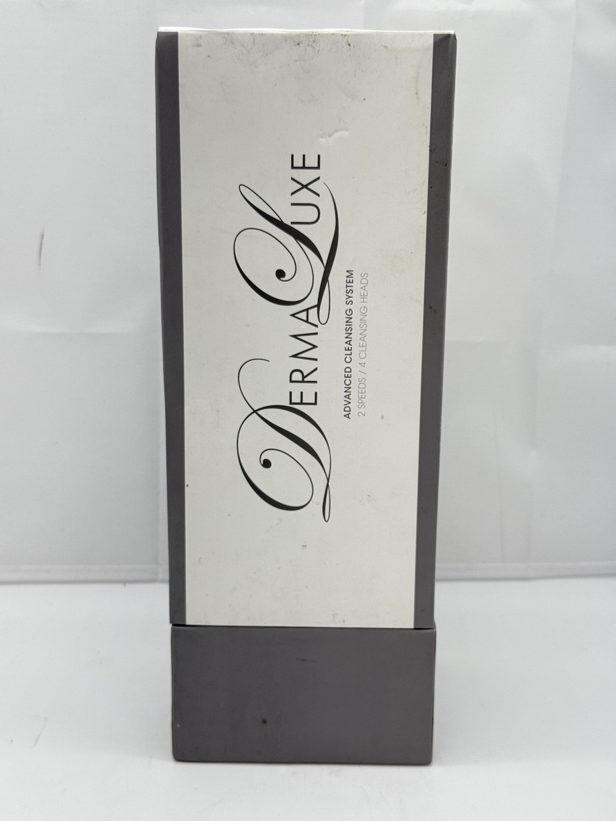 DERMA LUXE ADVANCED WATERPROOF CLEANING SYSTEM – 2 SPEED/4 CLEANSING HEADS