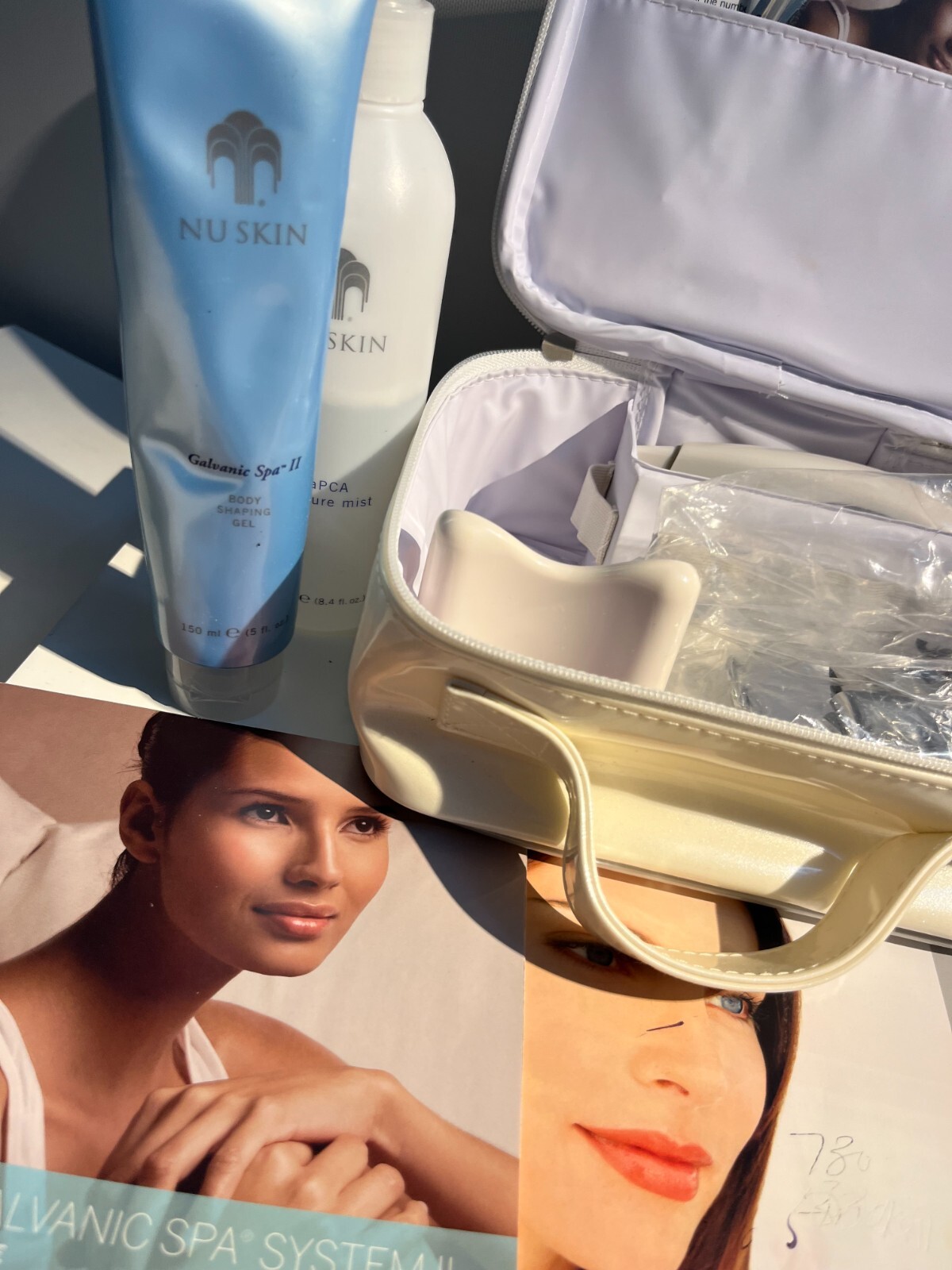 Nu Skin Galvanic Spa II System Facial Equipment Skincare White Open Box
