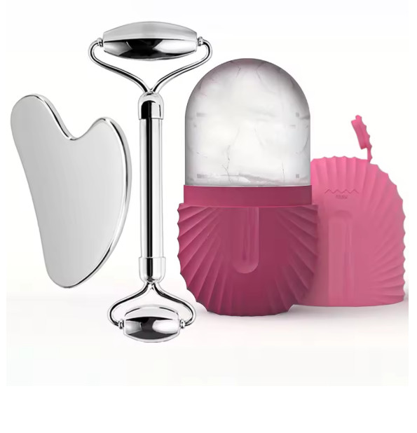 Facial Ice Roller Mold Face Massager Skin Cooling Pore Minimizer Skincare Tool
