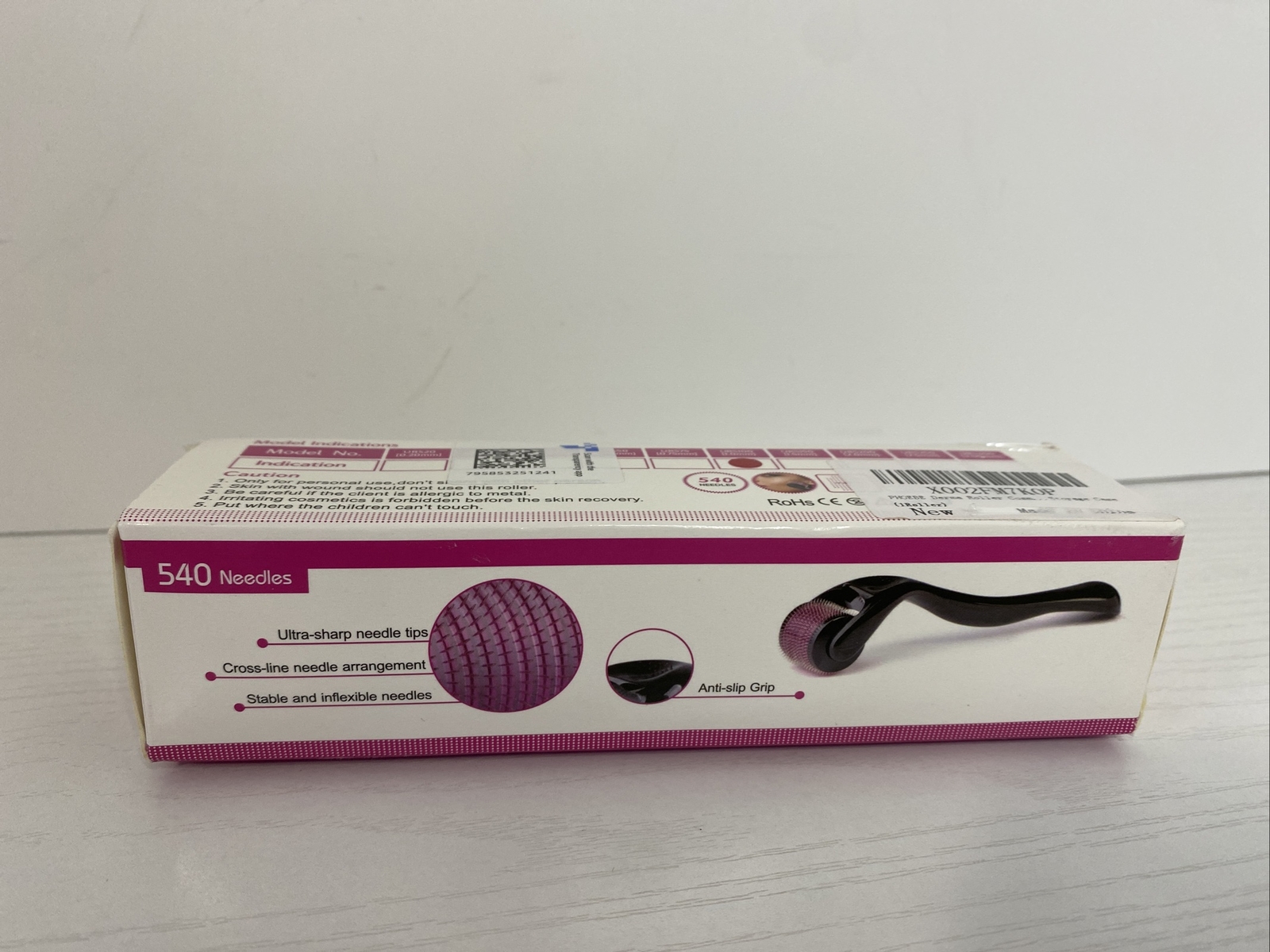 UMS Skin Roller System Derma Needling Kit For Face URS 1.0mm 540 Needles
