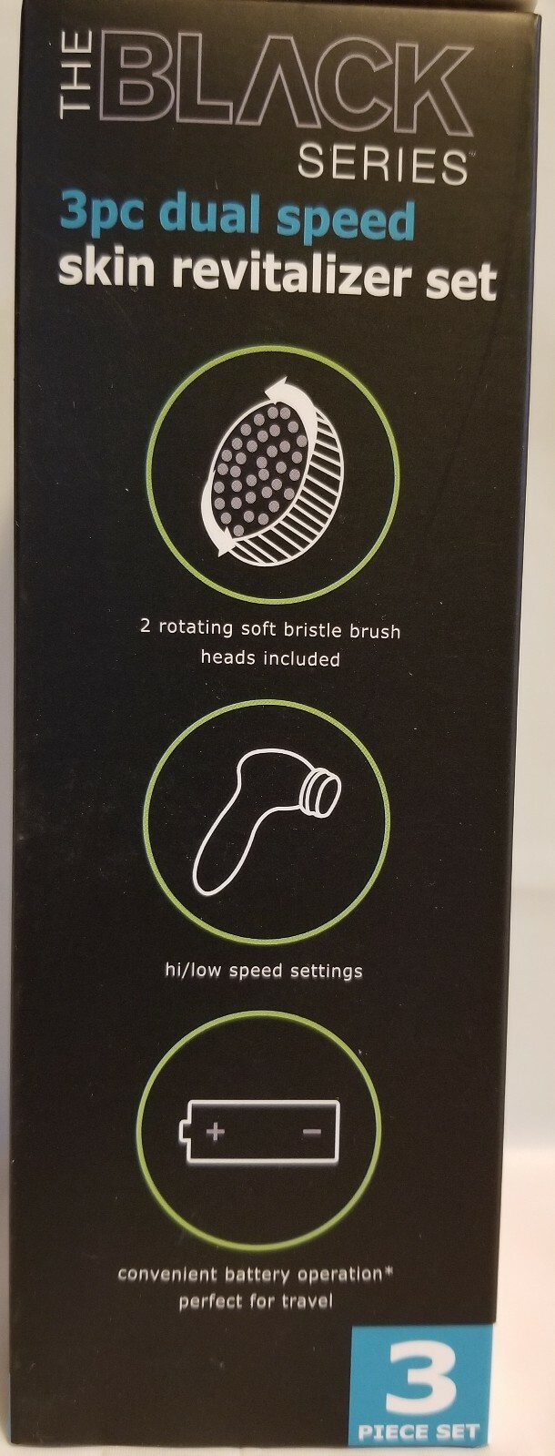 The Black Series – 3pc Dual Speed – Skin Revitalizer Set
