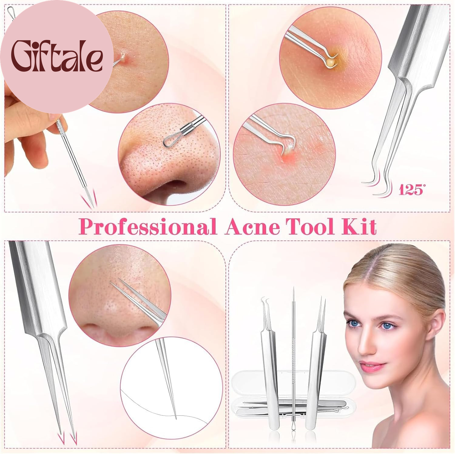 Facial Steamer, 3 in 1 Face Steamer for Facial,Compact Nanosteamer with Aromathe