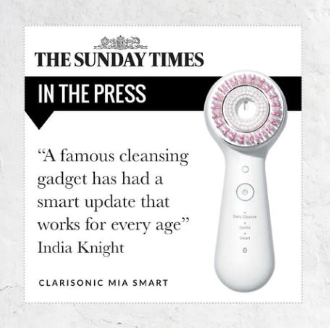 Clarisonic Mia Smart 3-in-1 App Connected Sonic Beauty Device – PINK or WHITE