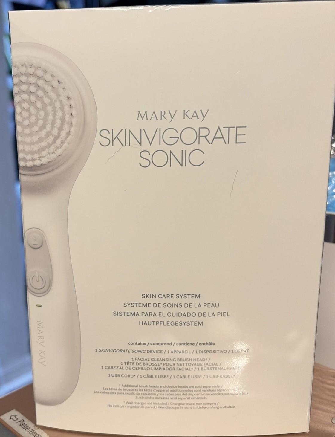 Mary Kay Skinvigorate Sonic Skin Care System-4 replacement Brush Head-New in Box