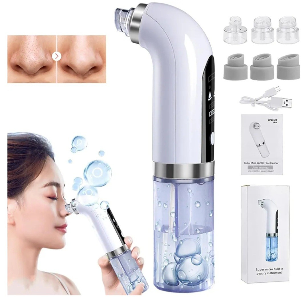Blackhead Remover Pore Vacuum, Face Vacuum Pore Cleanser, Usb Rechargeable Water