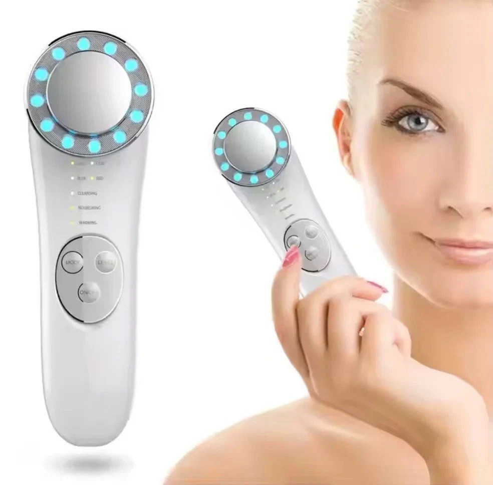 5-in-1 Microcurrent Facial Device Anti-Aging Skin Tightening & Glow Tool