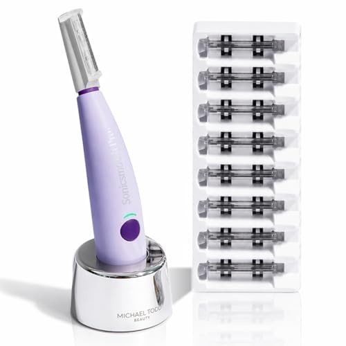 Beauty Sonicsmooth Dermaplane Razor for Women Face + Eyebrow trimmer Lavender