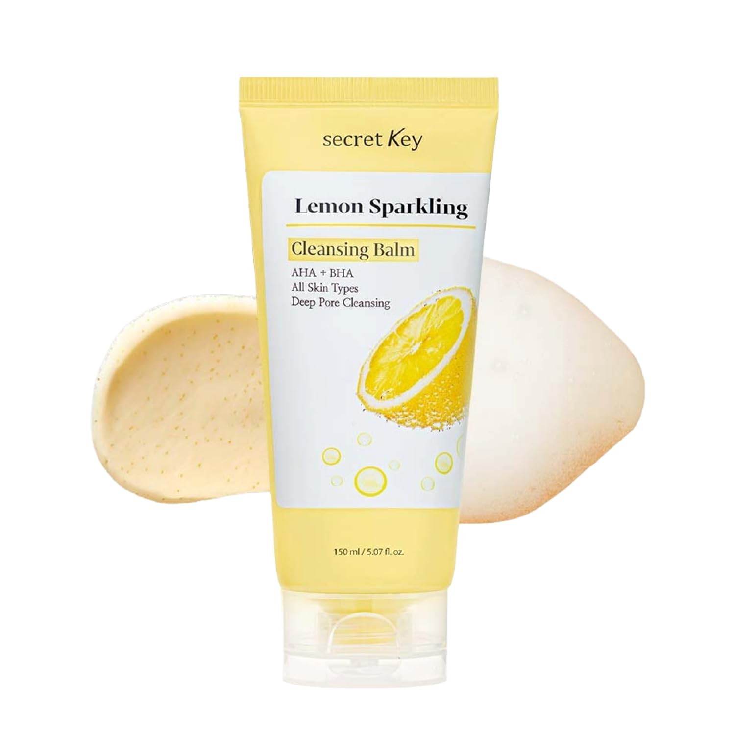 SECRETKEY Lemon Sparkling Cleansing Balm, 5.07 Fl Oz (Pack of 1)