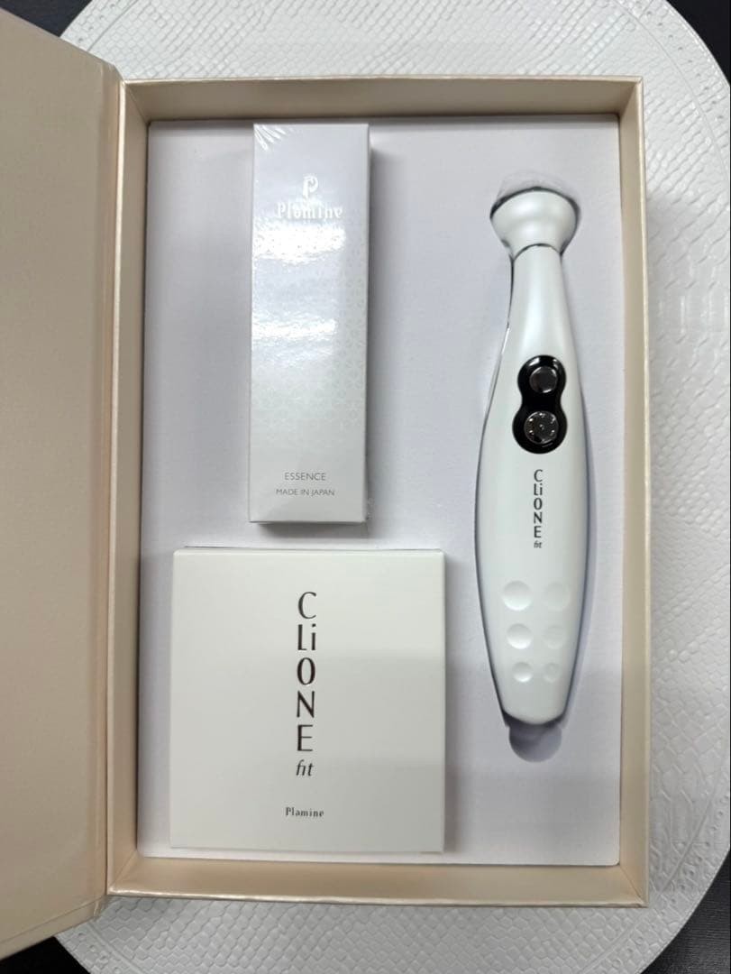 CLIONE fit Plamine Beauty Device Facial Care EMS RF LED New Unused
