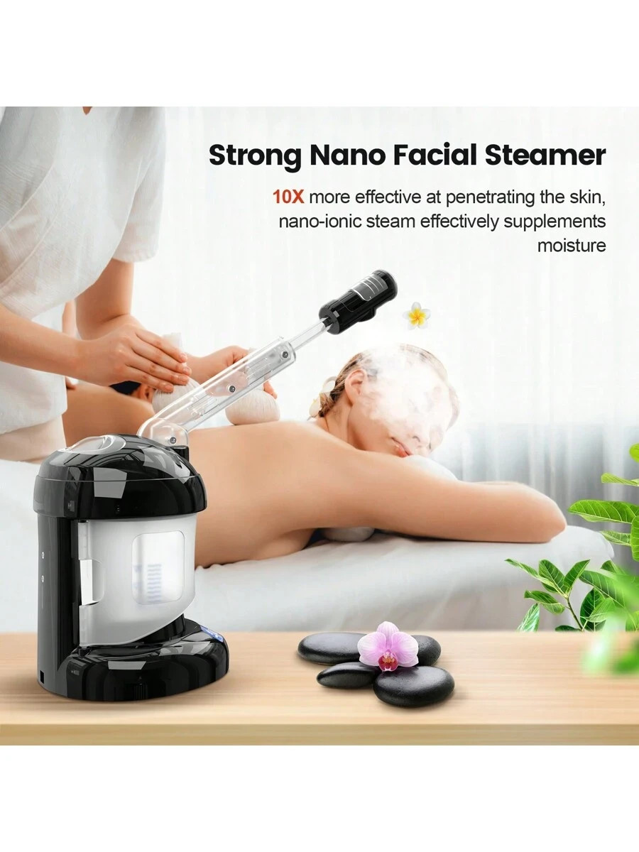 Ozone Nano Ionic Facial Steamer Extendable Arm Home Salon