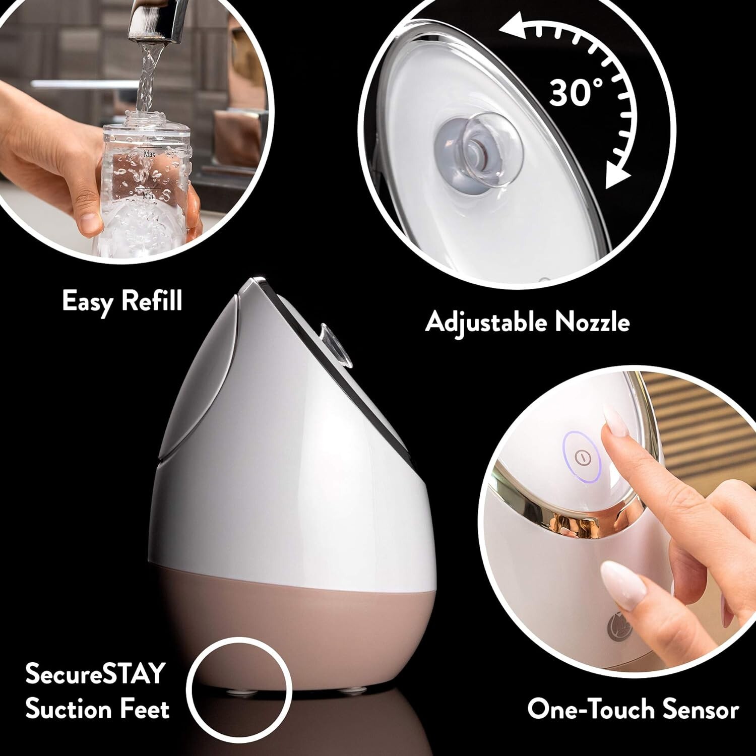 Facial Steamer SPA+ Multi-Function Nano Ionic Facial Sauna / Humidifier – USED