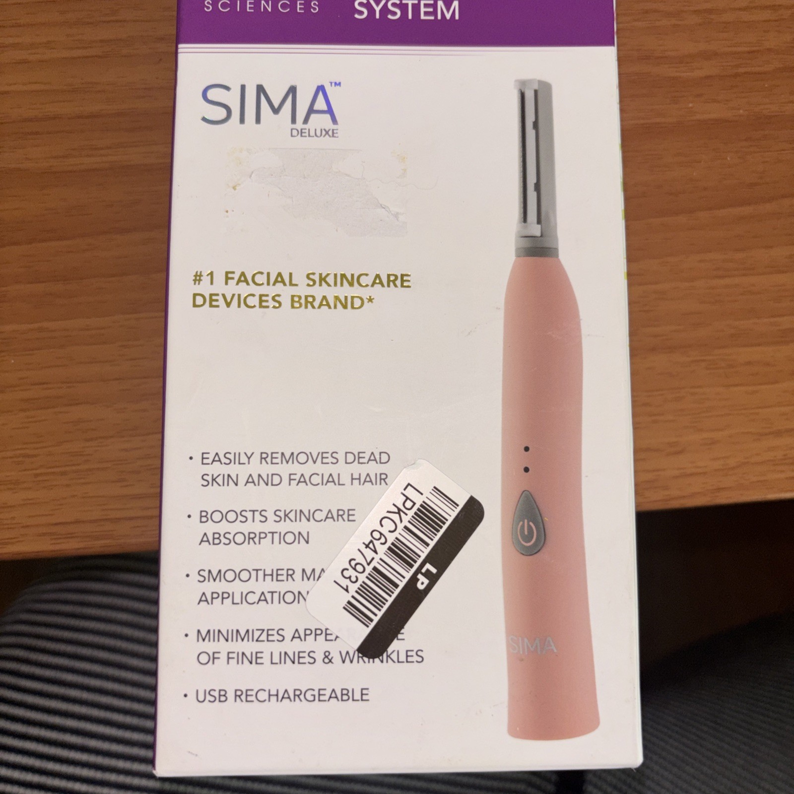 Spa Sciences SIMA Premium Sonic Dermaplaning System Hair Removal (Open Box New)