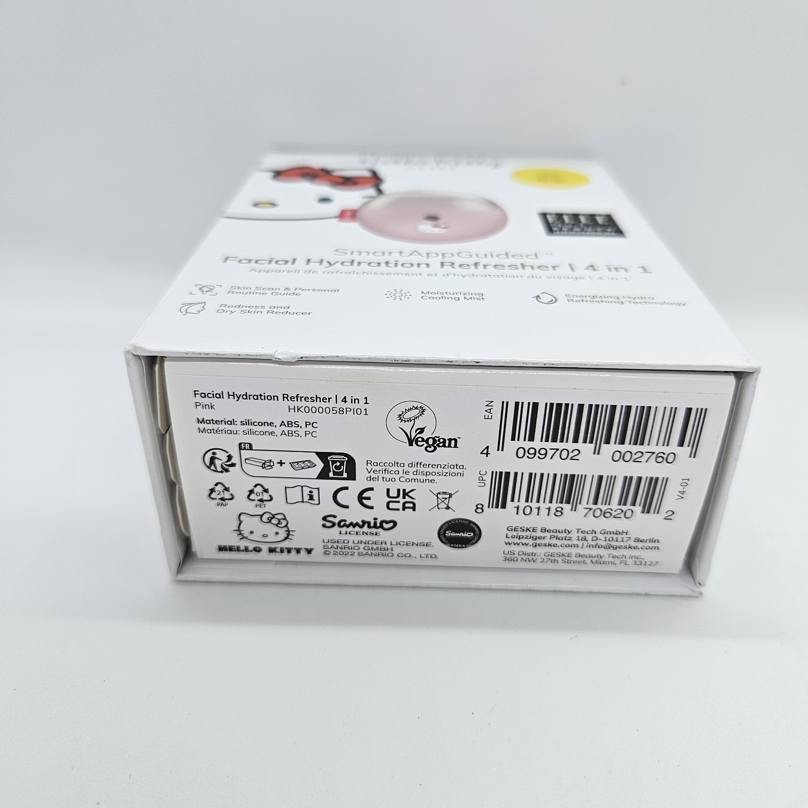 Hello Kitty x GESKE Skincare Bundle – Thermo Facial Brush & Hydration Refresher