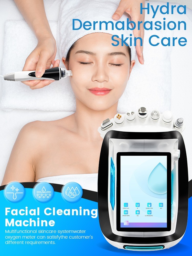 7 IN 1 Water Dermabrasion Oxygen Wrinkle Reduction Skin Care Hydro Facial Device