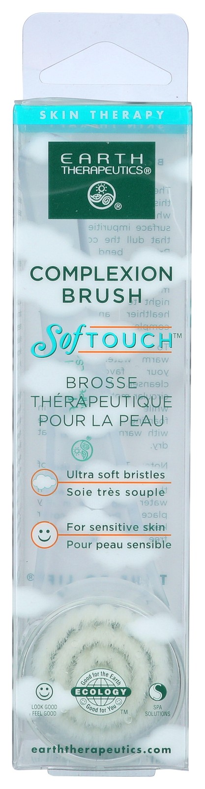 Softouch Complexion Brush By Earth Therapeutics Facial Cleansing 1 Ct 1 Pack