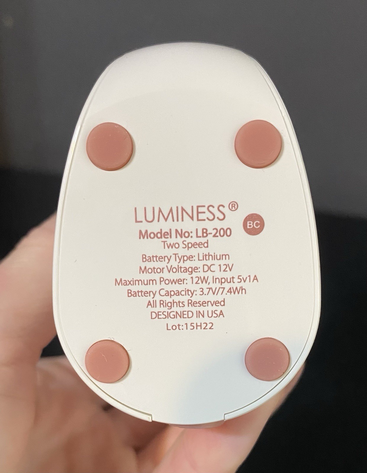 Luminess Breeze 2 Wireless Airbrush Makeup System LB200 w/ Replacement Head