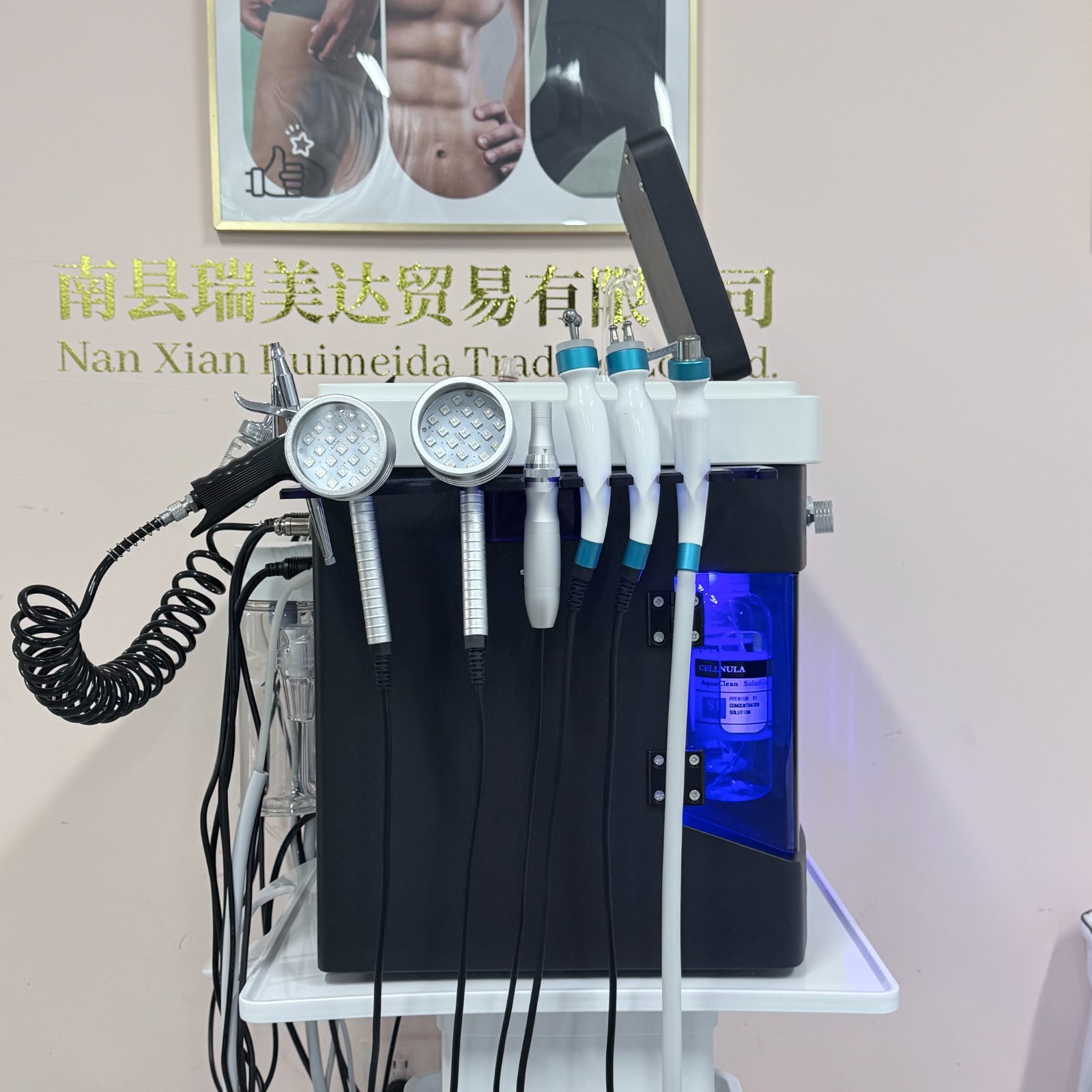 14-in-1 Facial Cleaning Skin brightening Acne Blackhead Removal beauty Machine