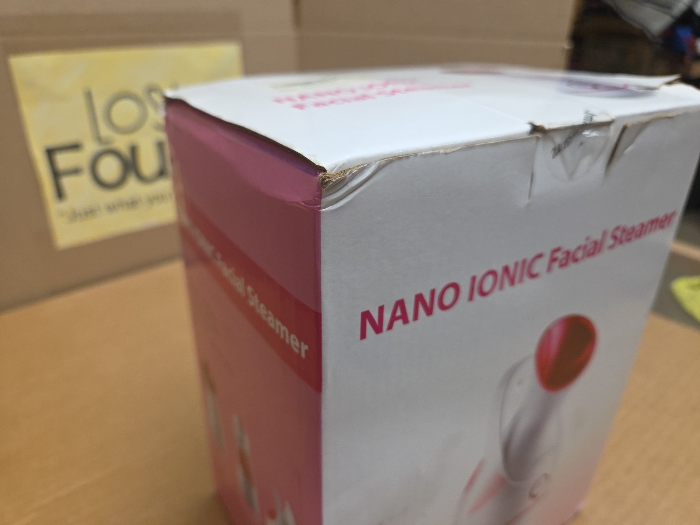 *NEW Amconsure Nano Ionic Facial Steamer *Damaged Box * SEE PICS