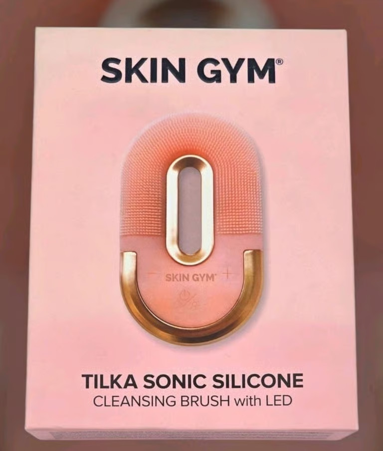 Skin Gym Cleasing Brush & Ultrasonic Cleansing Wand Facecare Beauty Giftset
