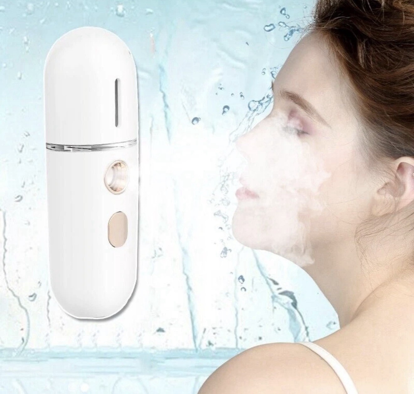 USB Portable Nano Spa Facial Sprayer USB Facial Steamer – A0075