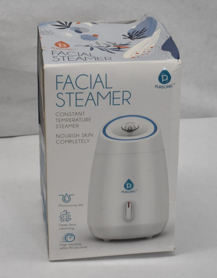 Pursonic Facial Steamer Moisturizing Hydrates Purifier & Nourishes Skin