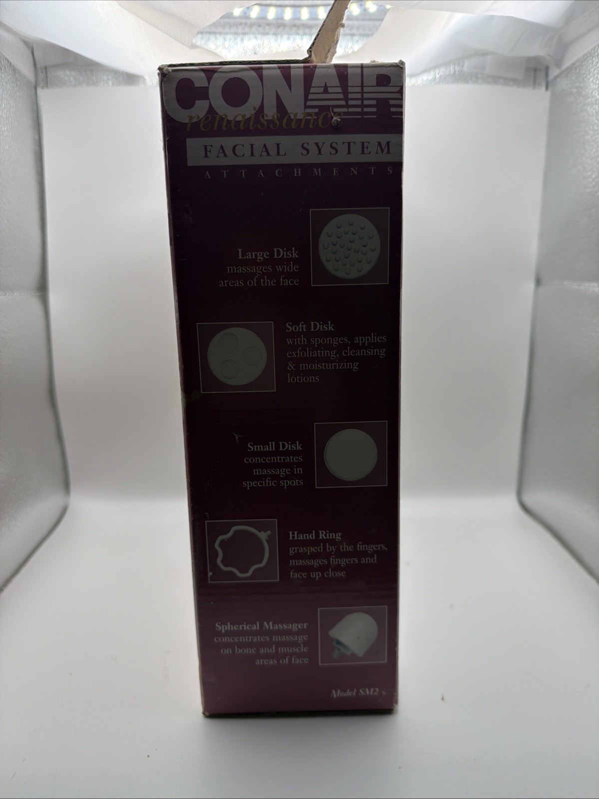 Vintage 1999 Conair Renaissance Facial System Model SM2 New in Box, Y2K Rare