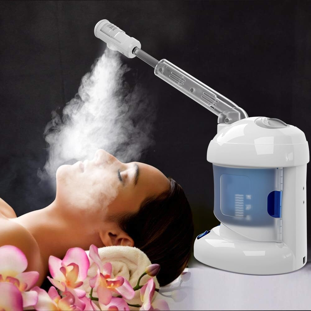 Professional Ozone Facial Steamer with Extendable Arm – Spa Quality Treatment