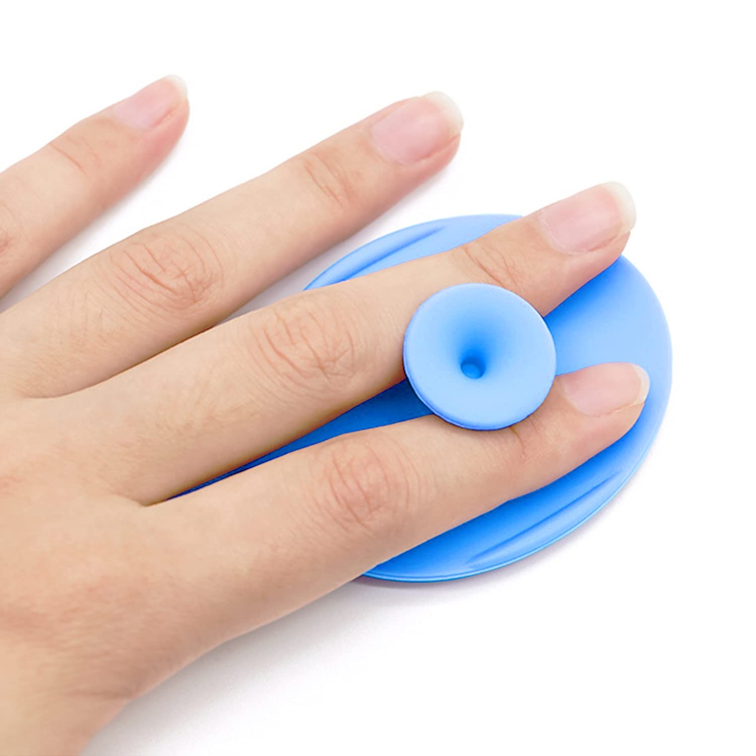 Silicone Facial Cleansing Brush – 4 Pack Face Scrubber & 1 Count (Pack of 4)