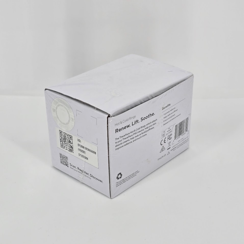 Theragun TheraFace Hot & Cold Rings – White – New