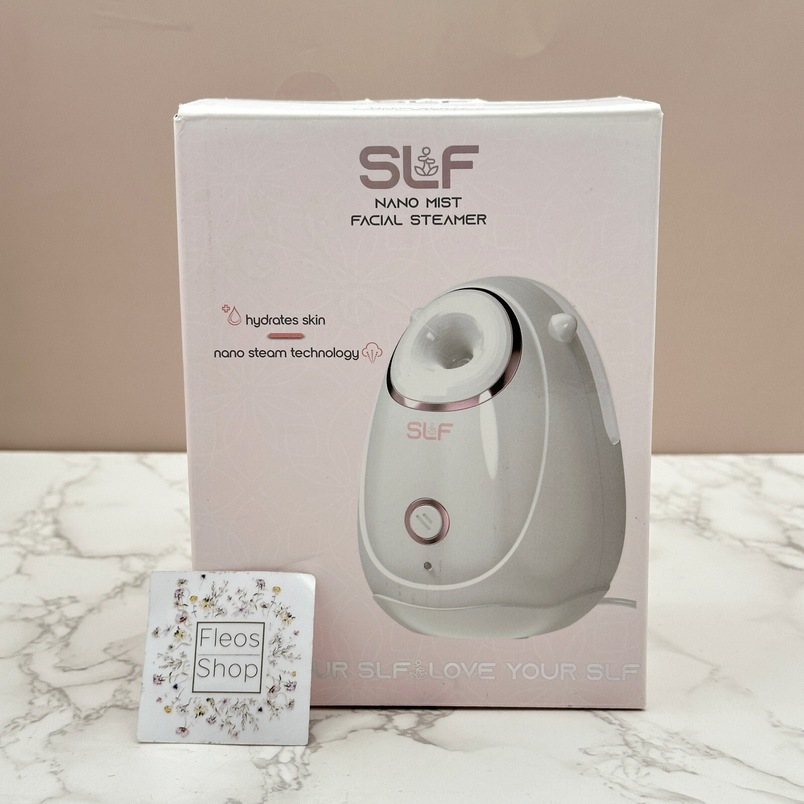 SLF Nano Mist Facial Steamer White – Sealed & 100% Authentic