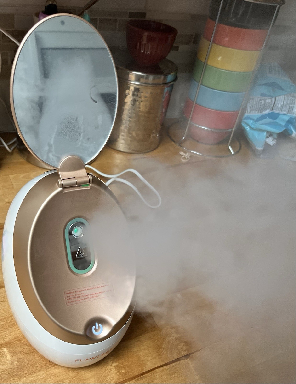 Finishing Touch Flawless Facial Steamer – Professional LED Beauty System TESTED