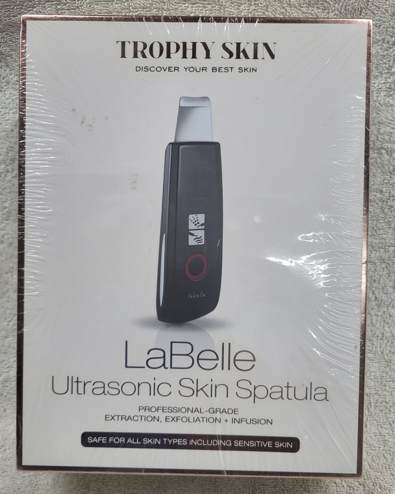 Trophy Skin LaBelle Ultrasonic Skin Spatula Professional Grade Skin Care SEALED