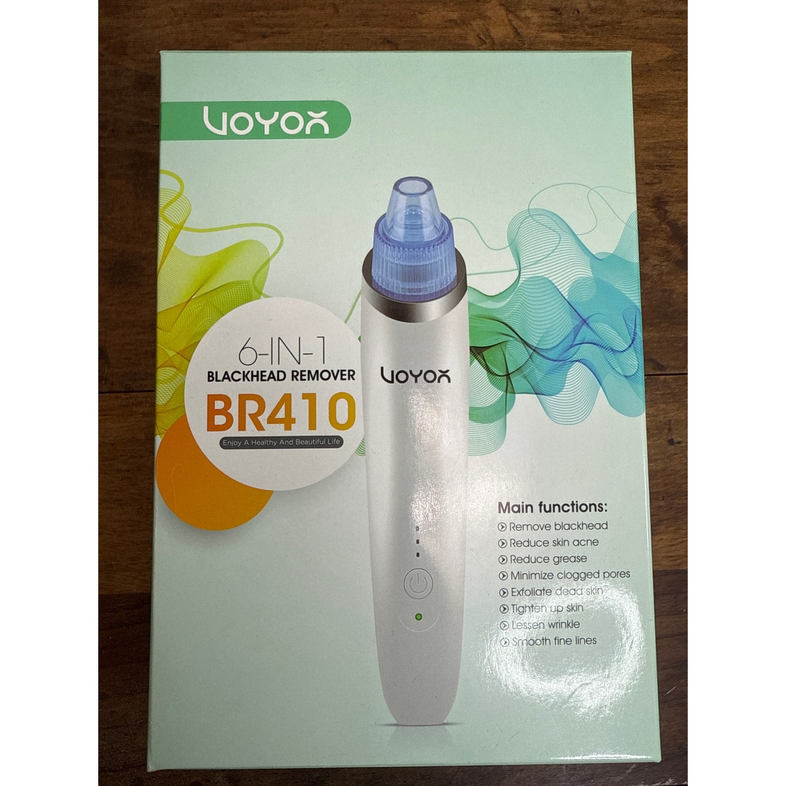 VOYOR Blackhead Remover / Pore Vacuum Cleanser 6 -In- 1 BR410 NEW Open Box